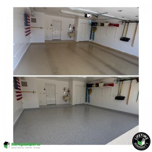 Residential Garage Epoxy Flooring in Ogden, Utah