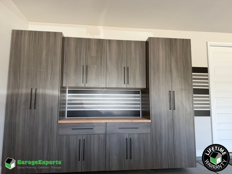 Residential Garage Cabinet Storage Solution in Athens, Al