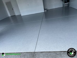 Residential Garage Epoxy Flooring in Buckley, Washington