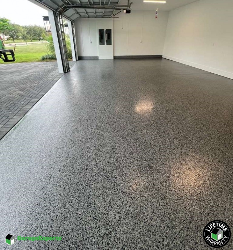 Residential Garage Epoxy Flooring in Davie, Fl