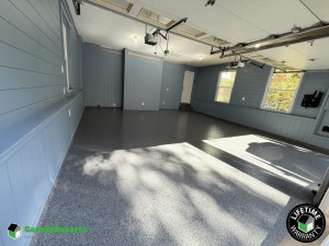 Residential Garage Epoxy Flooring in Manassas, Va