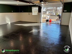 Residential Garage Epoxy Flooring in West Orange, New Jersey