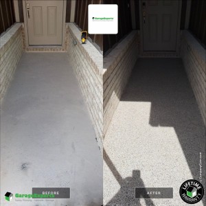 Residential Porch Epoxy Flooring in Princeton, Tx
