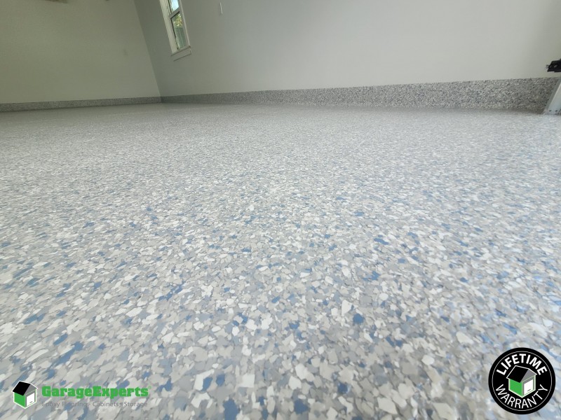 Residential Garage Epoxy Flooring in Mexico Beach, Florida