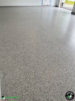 Residential Garage Epoxy Flooring in Chugiak, Ak