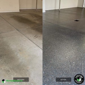 Residential Garage Epoxy Flooring in Gibsonia, Pa