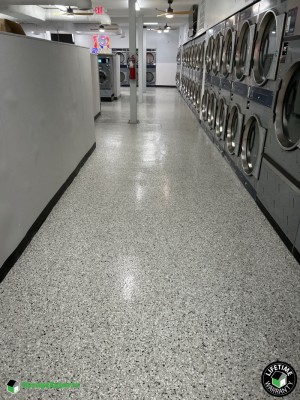 Commercial Laundromat Epoxy Flooring in Ladson, Sc