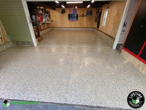 Residential Garage Epoxy Flooring in Drexal Hill, Pa