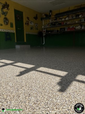 Residential Garage Epoxy Flooring in St Charles, Il