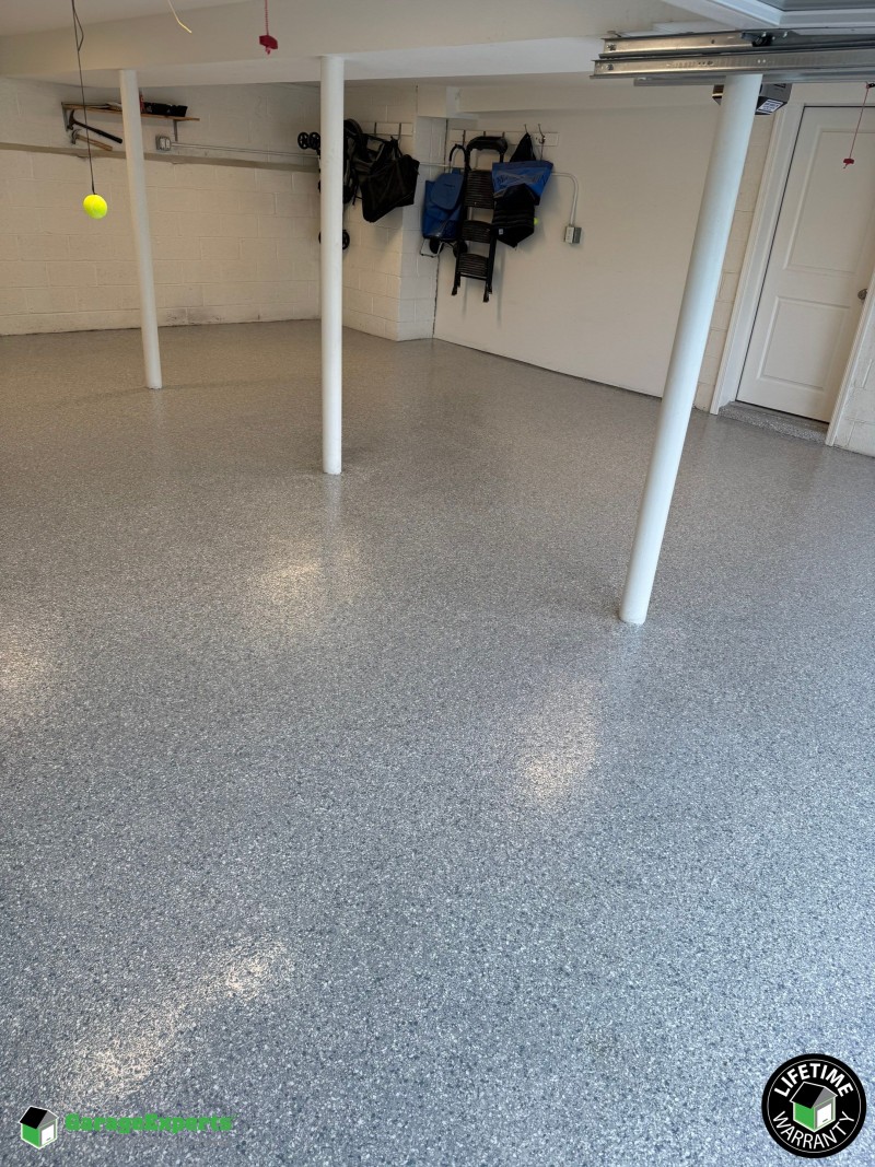 Residential Garage Epoxy Flooring in Summit, New Jersey