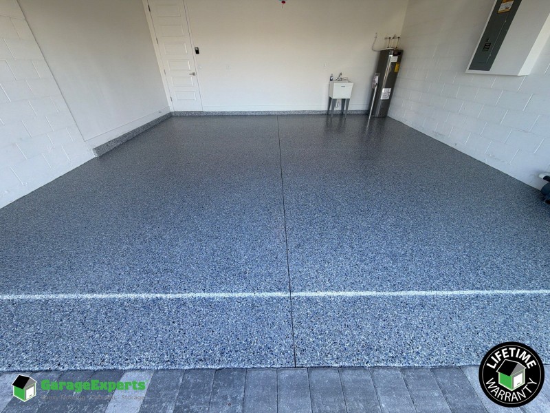 Residential Garage Epoxy Flooring in Satellite Beach, Fl