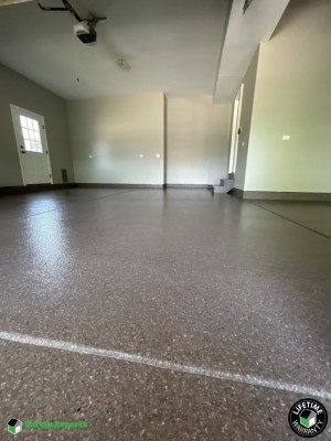 Residential Garage Epoxy Flooring in Geneva, Il
