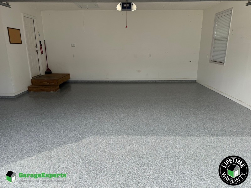 Residential Garage Epoxy Flooring in Hazel Green, Al