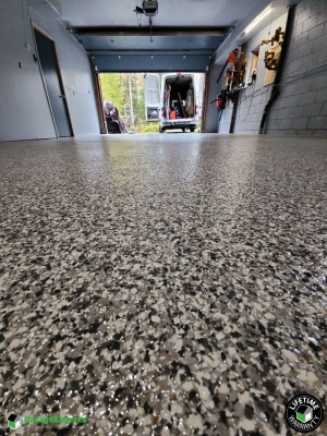 Residential Garage Epoxy Flooring in Chugiak, Ak