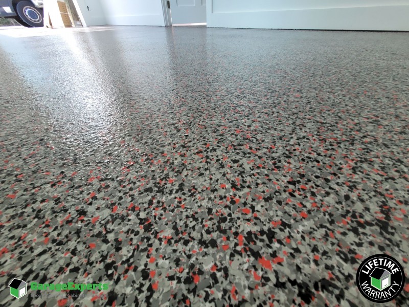 Residential Garage Epoxy Flooring in Freeport, Florida Image