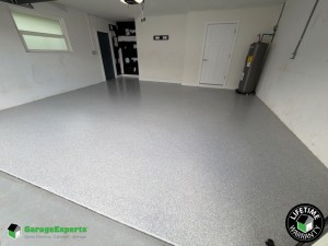 Residential Garage Epoxy Flooring in Melbourne Beach, Fl