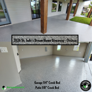 Residential Garage Epoxy Flooring in Owasso, Ok