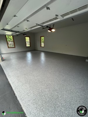 Residential Garage Epoxy Flooring in St Charles, Il