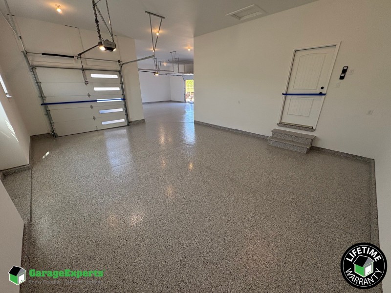Residential Garage Epoxy Flooring in Goddard, Kansas Image