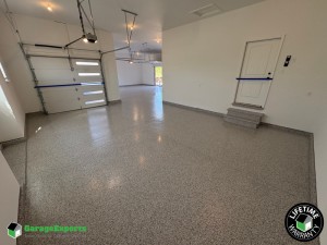 Residential Garage Epoxy Flooring in Goddard, Kansas