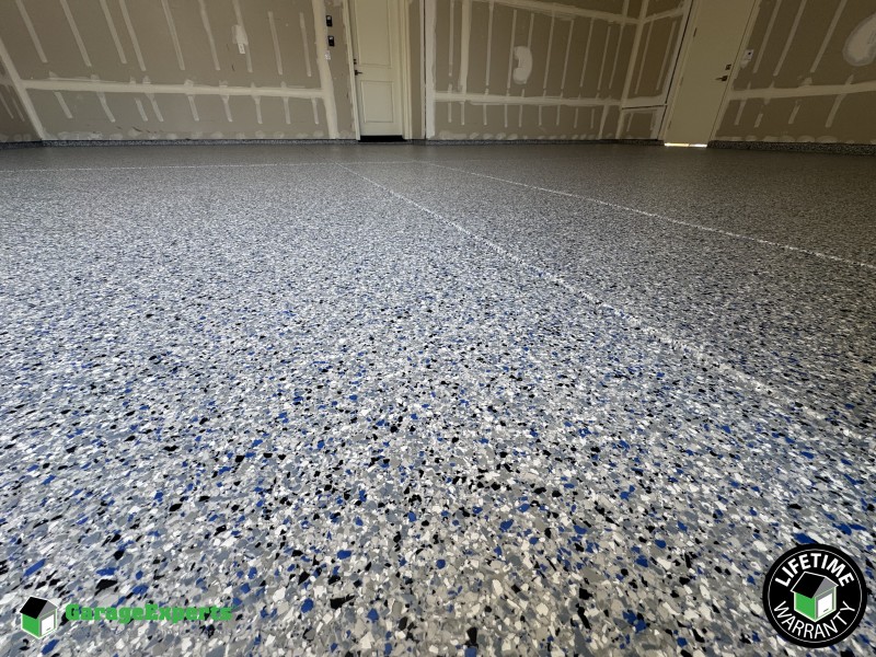 Residential Garage Epoxy Flooring in Clovis, Ca Image