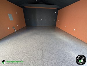 Residential Garage Epoxy Flooring in Salem, Virginia