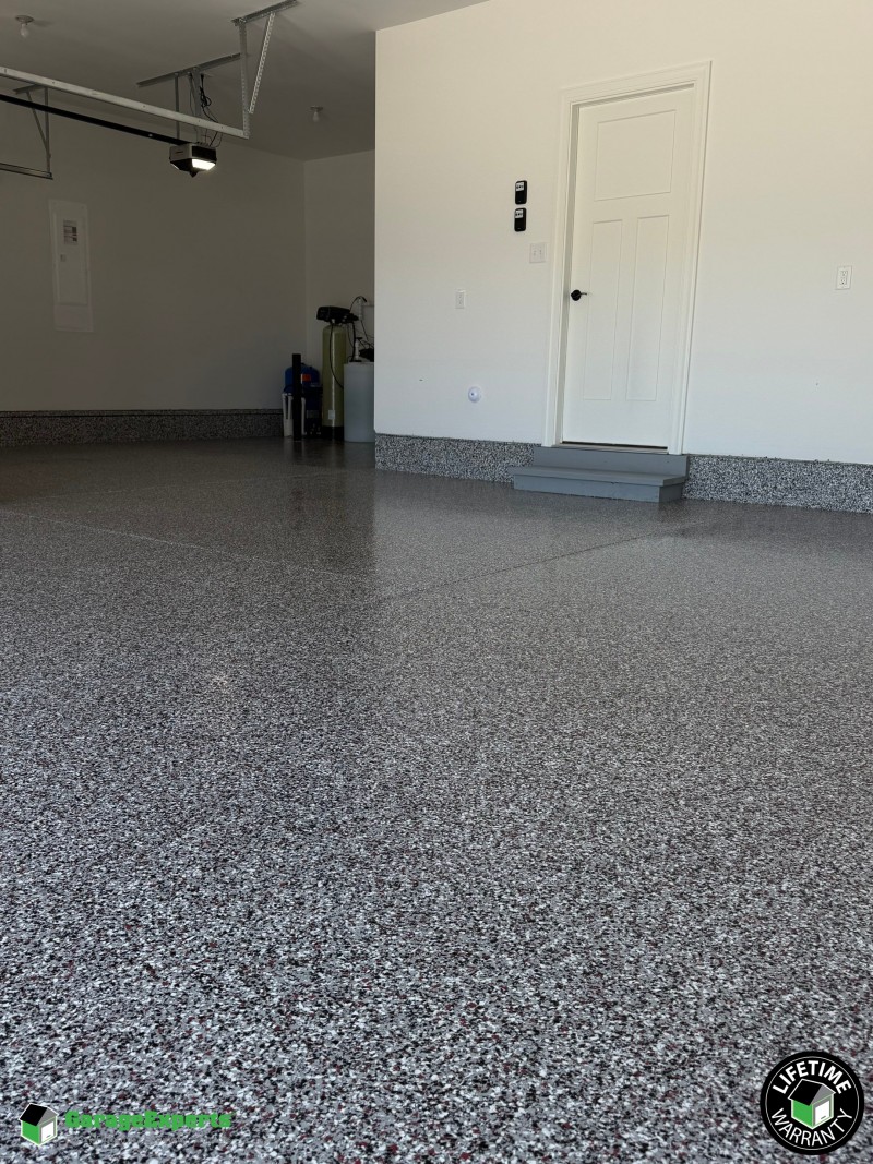 Residential Garage Epoxy Flooring in Chesapeake, Virginia Image