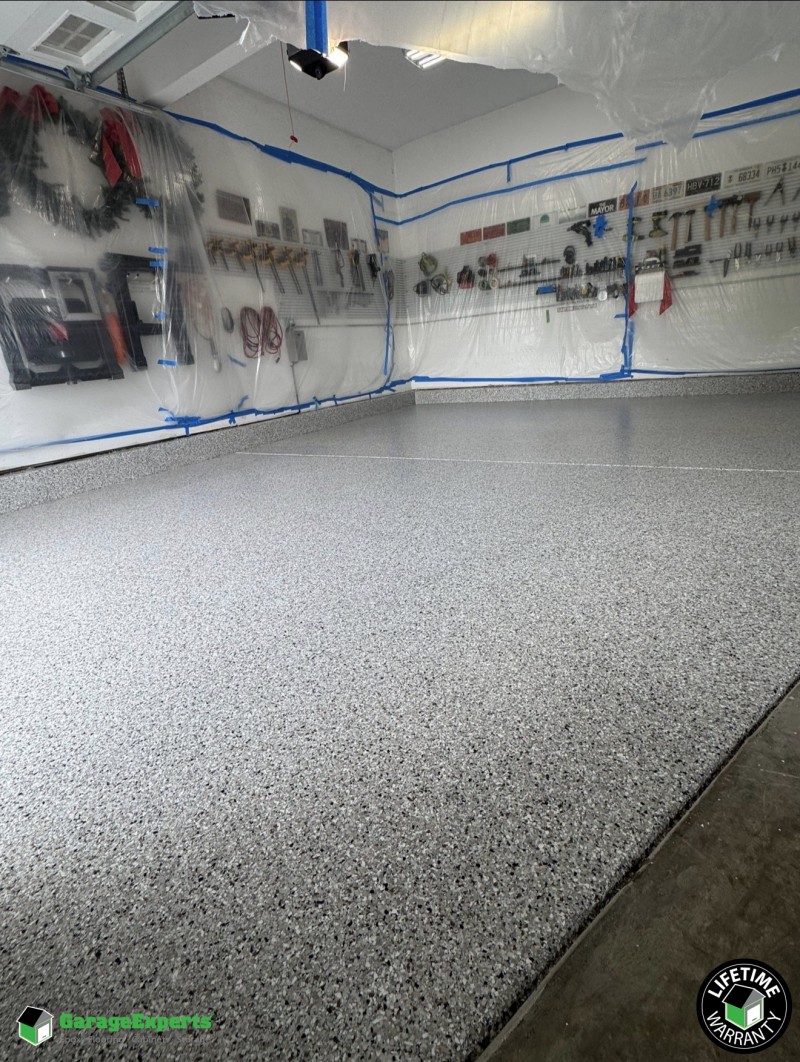 Residential Garage Epoxy Flooring in Sugar Grove, Il