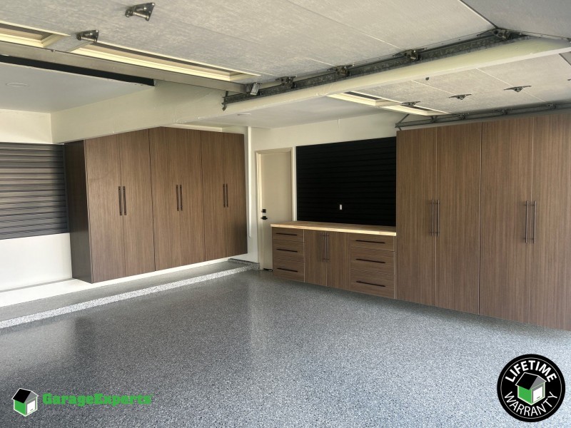 Residential Garage Cabinet Storage Solution in Tustin, California Image
