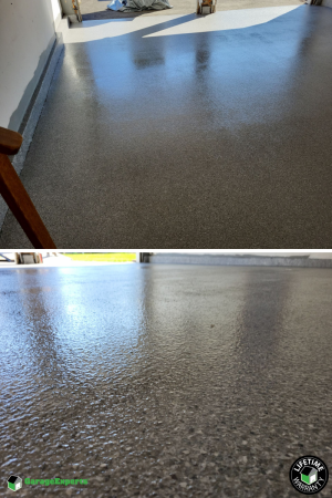Residential Garage Epoxy Flooring in Cromwell, Ct