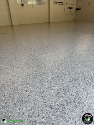 Residential 3 Car Garage Epoxy Flooring in Evansville, In