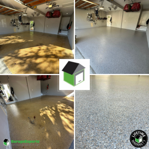 Residential Garage Epoxy Flooring in Harbor Island, Florida