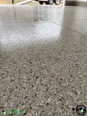 Residential 2 Car Garage Epoxy Flooring in Owensboro, Ky