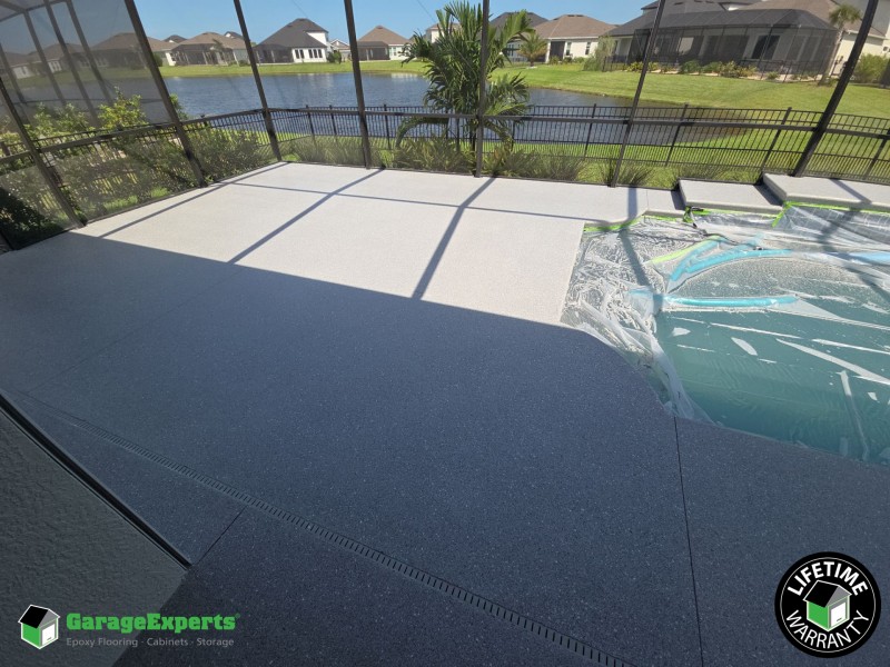 Residential Garage Epoxy Flooring in Melbourne, Fl
