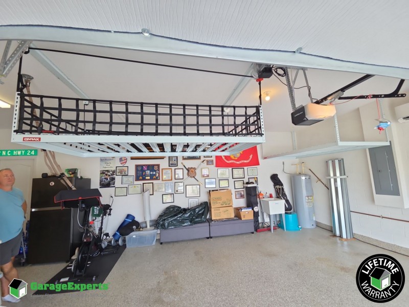 Residential Garage Cabinet Storage Solution in Merr, Fl