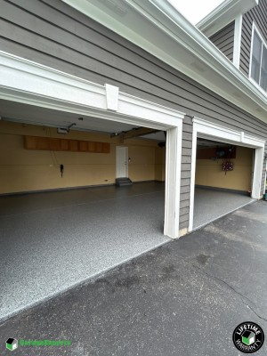 Residential Garage Epoxy Flooring in Campton Hills, Il