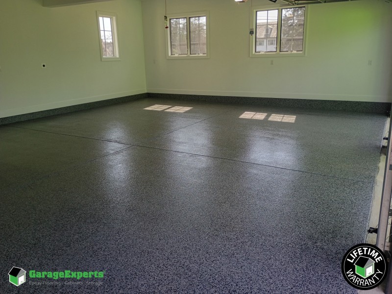 Residential Garage Epoxy Flooring in Wayne, Pa Image
