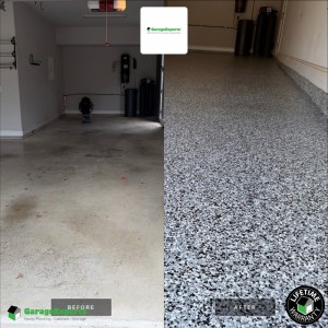 Residential Garage Epoxy Flooring in Prosper, Tx