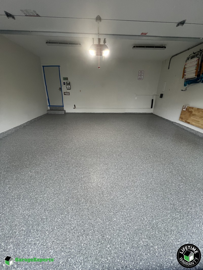 Residential Garage Epoxy Flooring in North Hills, Ny