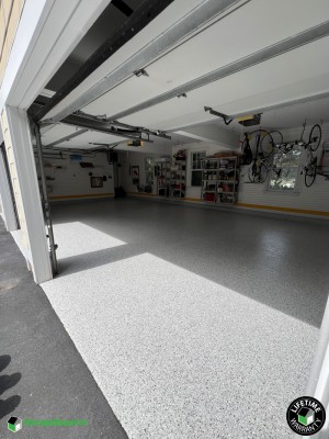 Residential Garage Epoxy Flooring in Glen Cove, Ny