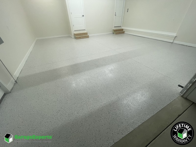 Residential Garage Epoxy Flooring in Harrisonburg, Virginia Image
