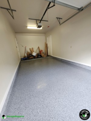 Residential Workshop Epoxy Flooring in Baton Rouge, La