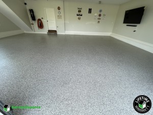 Residential Garage Epoxy Flooring in Broadway, Virginia