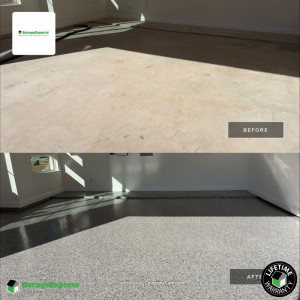 Residential Garage Epoxy Flooring in Prosper, Tx