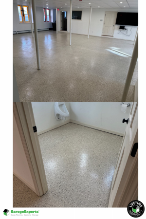 Commercial Church Hall Epoxy Flooring in Bristol, Ri