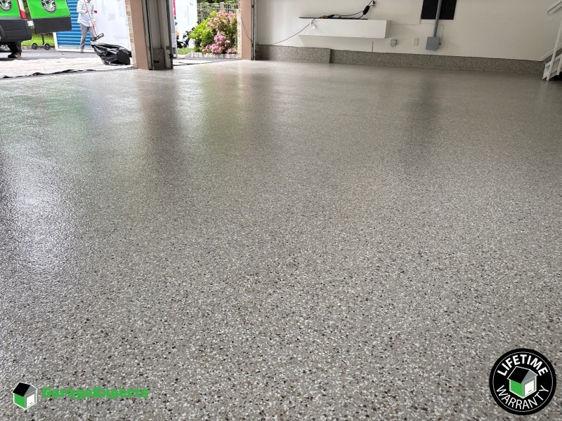 Residential Garage Epoxy Flooring in Bridgewater, New Jersey