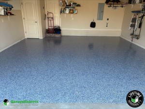 Residential Garage Epoxy Flooring in Cave Springs, Ar