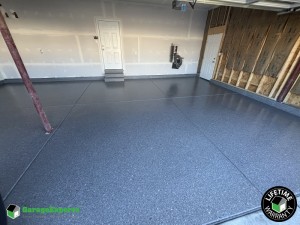 Residential Garage Epoxy Flooring in Crown Point, In