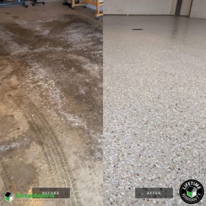 Residential Garage Epoxy Flooring in Bethel Park, Pa