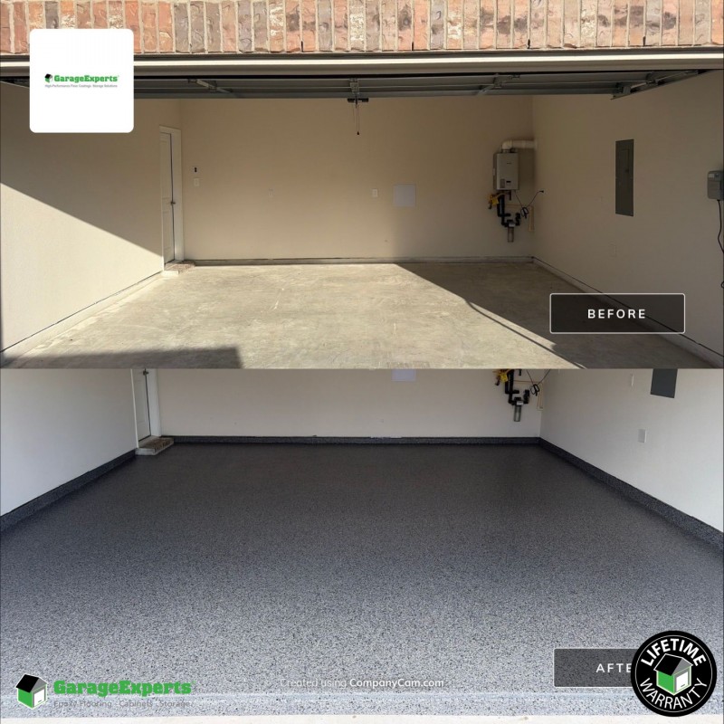 Residential Garage Epoxy Flooring in Celina, Tx
